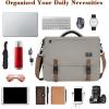 imageMATEIN Messenger Bag for Men Briefcases Lightweight Mens Laptop Bag 173 inch Water Resistant Crossbody Satchel Computer Work Office Case with Shoulder Strap BrownBrown