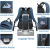 imageMATEIN Work Backpack with Lunch Compartment Large 17 Inch Office Backpack with Computer Pocket USB Charging Port TSA Anti Theft Carry On College Bookbag for Business Travel Picnic Gifts BlueOrangeBlue