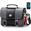 imageMATEIN Messenger Bag for Work with Cooler Stylish PU Leather 156 Inch Mens Laptop Bag Briefcase with USB Charging Port Waterproof Business Computer Crossbody Shoulder Satchel for Office Commuting