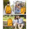imageMATEIN College Laptop Backpack for Women Stylish 17 Inch Lightweight Outdoor Bag with USB Charging Port ampamp Luggage Strap Water Resistant Large Travel Computer Backpack Blue GreenYellow