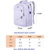 imageMATEIN College Laptop Backpack for Women Stylish 17 Inch Lightweight Outdoor Bag with USB Charging Port ampamp Luggage Strap Water Resistant Large Travel Computer Backpack Blue GreenPurple