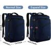 imageMATEIN Purple Travel Backpack Large Capacity Carry on Backpack with Detachable Shoulder Straps Water Resistant Personal Item Bag for Traveler Traveling Essential for WomenBlue