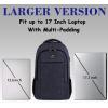 imageMATEIN Travel Laptop Backpack Slim Sturdy College Laptops Backpack with USB Charging Port Business Anti Theft Water Resistant Computer Bag Gift for Men ampamp Women Fits 156 Inch NotebookNavy Blue