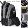 imageMATEIN Travel Laptop Backpack Slim Sturdy College Laptops Backpack with USB Charging Port Business Anti Theft Water Resistant Computer Bag Gift for Men ampamp Women Fits 156 Inch NotebookLight Gray