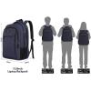 imageMATEIN Travel Laptop Backpack Slim Sturdy College Laptops Backpack with USB Charging Port Business Anti Theft Water Resistant Computer Bag Gift for Men ampamp Women Fits 156 Inch NotebookBlue
