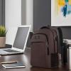 imageMATEIN Travel Laptop Backpack Slim Sturdy College Laptops Backpack with USB Charging Port Business Anti Theft Water Resistant Computer Bag Gift for Men ampamp Women Fits 156 Inch NotebookTawny Brown