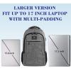 imageMATEIN Travel Laptop Backpack Slim Sturdy College Laptops Backpack with USB Charging Port Business Anti Theft Water Resistant Computer Bag Gift for Men ampamp Women Fits 156 Inch NotebookLight Gray