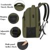 imageMATEIN Travel Laptop Backpack Slim Sturdy College Laptops Backpack with USB Charging Port Business Anti Theft Water Resistant Computer Bag Gift for Men ampamp Women Fits 156 Inch NotebookDark Green