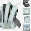 imageMATEIN Travel Laptop Backpack Slim Sturdy College Laptops Backpack with USB Charging Port Business Anti Theft Water Resistant Computer Bag Gift for Men ampamp Women Fits 156 Inch NotebookLight Blue