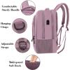 imageMATEIN Travel Laptop Backpack Slim Sturdy College Laptops Backpack with USB Charging Port Business Anti Theft Water Resistant Computer Bag Gift for Men ampamp Women Fits 156 Inch NotebookDark Purple