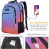 imageMATEIN Travel Laptop Backpack Slim Sturdy College Laptops Backpack with USB Charging Port Business Anti Theft Water Resistant Computer Bag Gift for Men ampamp Women Fits 156 Inch NotebookTiedye