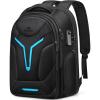 imageMATEIN Anti Theft Gaming Backpack for Men Extra Large 18 inch Laptop Backpack with USBC Charging Port TSA Approved Travel Bag with Tech Organizer Waterproof Computer Bag for Gaming Accessories