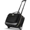 imageMATEIN Personal Item Rolling Briefcase with Large Wheels Airline Approved Rolling Laptop Bag Women Men Roller Computer Bag 173 Inch 18x14x8 Anti Theft Underseat Carry On Luggage for Travel Work