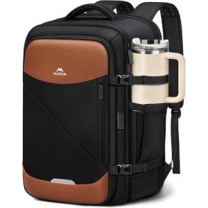 imageMATEIN Personal Item Travel Backpack 18x14x8 with USB C Port Airline Approved Spirit Personal Item Bag Fits 17quot Laptop Waterproof TSA Underseat Backpack for Airplanes Luggage with Tracker Pocket