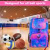 image:imageMATEIN Basketball Bag Sturdy Soccer Bag with Ball Holder amp Shoe Compartment Large Basketball Backpack for Training Equipment Water Resistant Sports Ball Backpack Fits Volleyball Football ColorfulPink  Large