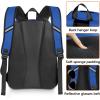 image:imageMATEIN Basketball Bag Sturdy Soccer Bag with Ball Holder amp Shoe Compartment Large Basketball Backpack for Training Equipment Water Resistant Sports Ball Backpack Fits Volleyball Football ColorfulBlack Blue