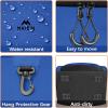 image:imageMATEIN Basketball Bag Sturdy Soccer Bag with Ball Holder amp Shoe Compartment Large Basketball Backpack for Training Equipment Water Resistant Sports Ball Backpack Fits Volleyball Football ColorfulBlack Blue