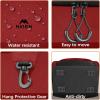 image:imageMATEIN Basketball Bag Sturdy Soccer Bag with Ball Holder amp Shoe Compartment Large Basketball Backpack for Training Equipment Water Resistant Sports Ball Backpack Fits Volleyball Football ColorfulBlack Red