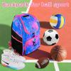 image:imageMATEIN Basketball Bag Sturdy Soccer Bag with Ball Holder amp Shoe Compartment Large Basketball Backpack for Training Equipment Water Resistant Sports Ball Backpack Fits Volleyball Football ColorfulPink