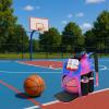 image:imageMATEIN Basketball Bag Sturdy Soccer Bag with Ball Holder amp Shoe Compartment Large Basketball Backpack for Training Equipment Water Resistant Sports Ball Backpack Fits Volleyball Football ColorfulPink