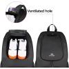 image:imageMATEIN Basketball Bag Sturdy Soccer Bag with Ball Holder amp Shoe Compartment Large Basketball Backpack for Training Equipment Water Resistant Sports Ball Backpack Fits Volleyball Football ColorfulBlack  Large