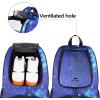 image:imageMATEIN Basketball Bag Sturdy Soccer Bag with Ball Holder amp Shoe Compartment Large Basketball Backpack for Training Equipment Water Resistant Sports Ball Backpack Fits Volleyball Football ColorfulGalaxy Blue