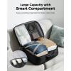 image:imageMATEIN CLASSIC 18x14x8 Airport Backpack Personal Item for Frontier with Detachable Tech Organizer TSA Airline Approved Business Travel Backpack Water Resistant Underseat Carryon Bag Fits 17 Laptop