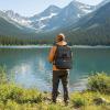 image:imageMATEIN Fishing Backpack Tackle Box Water Resistant Tackle Backpack with Cooler amp Rod Holders Fishing Gifts for MenBlack