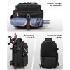image:imageMATEIN Fishing Sling Bag with Lure Rod Holder amp Phone Pouch Waterproof 3600 Tackle box Backpack with Removable Bait BinderBlackpink