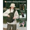 image:imageMATEIN Fishing Sling Bag with Lure Rod Holder amp Phone Pouch Waterproof 3600 Tackle box Backpack with Removable Bait BinderOlive Green