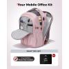 image:imageMATEIN HER Work Laptop Backpack for Women with Lunch Compartment Water Resistant Work Backpack for Office Commute with USB C Port amp RFID PocketTSA Travel Personal Item Bag Fits 173 Computer Pink