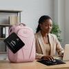 image:imageMATEIN HER Work Laptop Backpack for Women with Lunch Compartment Water Resistant Work Backpack for Office Commute with USB C Port amp RFID PocketTSA Travel Personal Item Bag Fits 173 Computer Pink