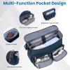 image:imageMATEIN Laptop Briefcase for Work 156 Inch Mens Messenger Bag with External USB Charging Port Water Resistant Computer Crossbody Shoulder Satchel for Office Business Travel Navy BlueNavy