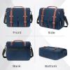 image:imageMATEIN Laptop Briefcase for Work 156 Inch Mens Messenger Bag with External USB Charging Port Water Resistant Computer Crossbody Shoulder Satchel for Office Business Travel Navy BlueNavy