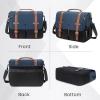 image:imageMATEIN Laptop Briefcase for Work 156 Inch Mens Messenger Bag with External USB Charging Port Water Resistant Computer Crossbody Shoulder Satchel for Office Business Travel Navy BlueBlackblue