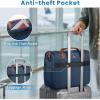 image:imageMATEIN Laptop Briefcase for Work 156 Inch Mens Messenger Bag with External USB Charging Port Water Resistant Computer Crossbody Shoulder Satchel for Office Business Travel Navy BlueNavy