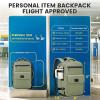 image:imageMATEIN Personal Item Backpack 18x14x8 with Shoe Compartment TSA Approved Underseat Bag for Frontier Airline with Water Bottle Holder Lightweight Travel Backpack for Women Men Fit 156 Laptops GreenGreen