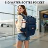 image:imageMATEIN Personal Item Backpack 18x14x8 with Shoe Compartment TSA Approved Underseat Bag for Frontier Airline with Water Bottle Holder Lightweight Travel Backpack for Women Men Fit 156 Laptops GreenBlue