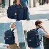 image:imageMATEIN Personal Item Backpack 18x14x8 with Shoe Compartment TSA Approved Underseat Bag for Frontier Airline with Water Bottle Holder Lightweight Travel Backpack for Women Men Fit 156 Laptops GreenBlue