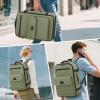 image:imageMATEIN Personal Item Backpack 18x14x8 with Shoe Compartment TSA Approved Underseat Bag for Frontier Airline with Water Bottle Holder Lightweight Travel Backpack for Women Men Fit 156 Laptops GreenGreen