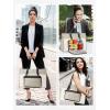 image:imageMATEIN Professional Laptop Tote with Leakproof Lunch Compartment 156 Inch Commuterchic Briefcase Large Office Accessories Tote Multifunctional Shoulder Bag for Teacher Hospital Work amp CommuteBrown