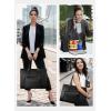 image:imageMATEIN Professional Laptop Tote with Leakproof Lunch Compartment 156 Inch Commuterchic Briefcase Large Office Accessories Tote Multifunctional Shoulder Bag for Teacher Hospital Work amp CommuteBlack