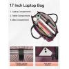 image:imageMATEIN Professional Laptop Tote with Leakproof Lunch Compartment 156 Inch Commuterchic Briefcase Large Office Accessories Tote Multifunctional Shoulder Bag for Teacher Hospital Work amp CommutePurple