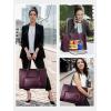 image:imageMATEIN Professional Laptop Tote with Leakproof Lunch Compartment 156 Inch Commuterchic Briefcase Large Office Accessories Tote Multifunctional Shoulder Bag for Teacher Hospital Work amp CommutePurple