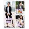 image:imageMATEIN Professional Laptop Tote with Leakproof Lunch Compartment 156 Inch Commuterchic Briefcase Large Office Accessories Tote Multifunctional Shoulder Bag for Teacher Hospital Work amp CommuteLight Purple