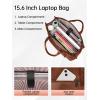 image:imageMATEIN Professional Laptop Tote with Leakproof Lunch Compartment 156 Inch Commuterchic Briefcase Large Office Accessories Tote Multifunctional Shoulder Bag for Teacher Hospital Work amp CommuteKhaki