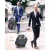 image:imageMATEIN Rolling Laptop Bag with Larger Wheels 17 Inch Roller Back Packs with Anti Theft Lock amp USB Charging Port for Adults Men Heavy Duty Rolling Large Carry On Luggage for Office Work Travel GreyGrey
