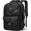 image:imageMATEIN CLASSIC 18x14x8 Airport Backpack Personal Item for Frontier with Detachable Tech Organizer TSA Airline Approved Business Travel Backpack Water Resistant Underseat Carryon Bag Fits 17 Laptop