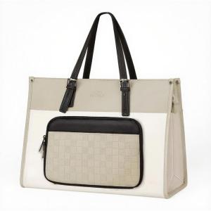 image:imageMATEIN Professional Laptop Tote with Leakproof Lunch Compartment 156 Inch Commuterchic Briefcase Large Office Accessories Tote Multifunctional Shoulder Bag for Teacher Hospital Work amp CommuteBrown