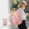 image:imageMATEIN Teacher Backpack with Lunch Compartment 156 Inch Lunch Backpack for Men with Organized Pocket College Laptop Backpacks Meal Prep Bag Gift for Teachers Work Nurse Commute OfficePink
